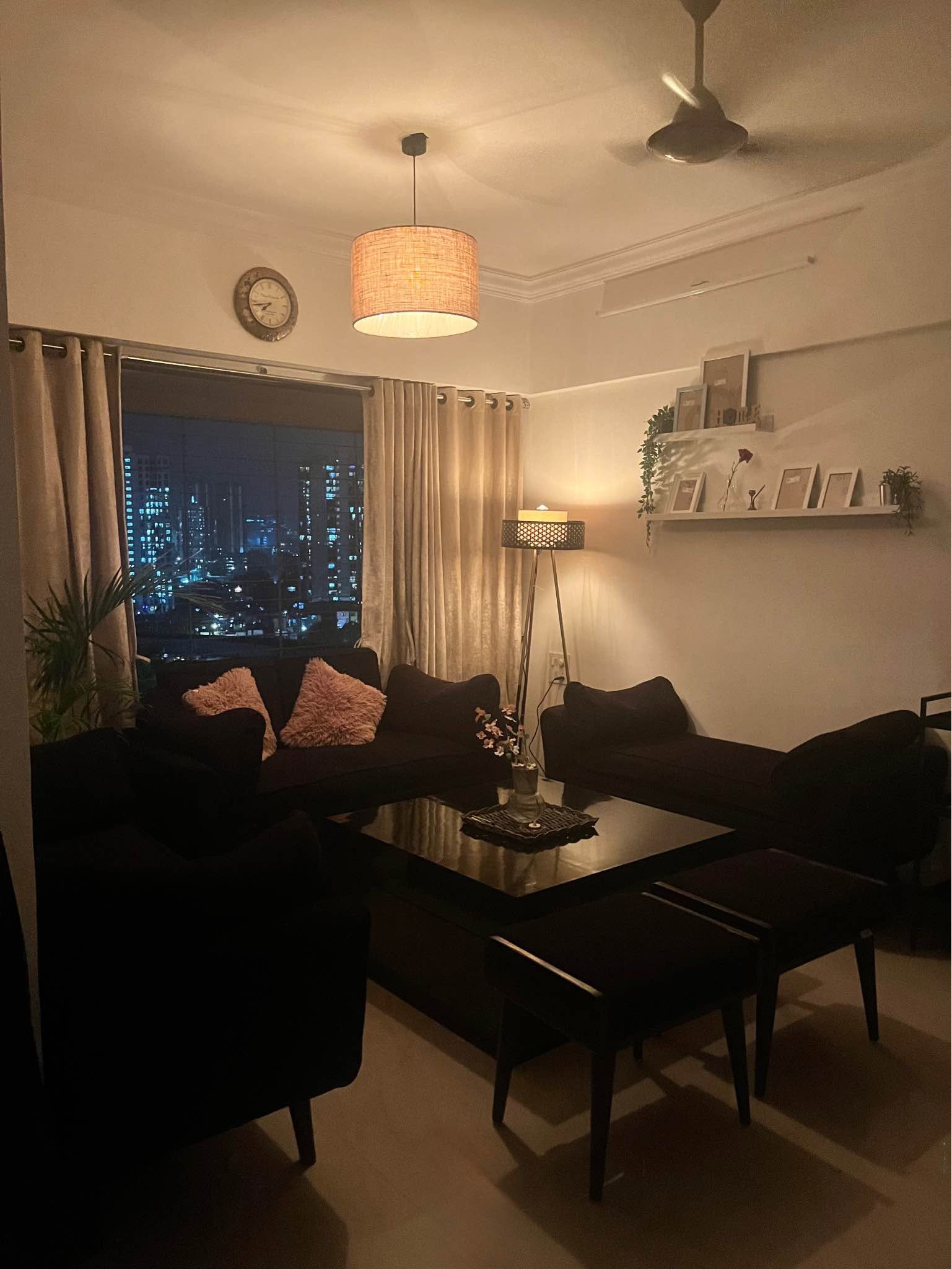 Fully furnished master bedroom in Andheri West